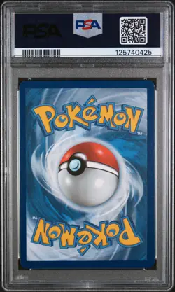 2021 Pokemon TCG Greninja Gold Star SWSH144 Celebrations Black Star Promo PSA 8 - Image 2