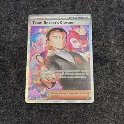 Pokemon TCG Team Rocket's Giovanni Destined Rivals Card 238/182 English NMint - Image 1