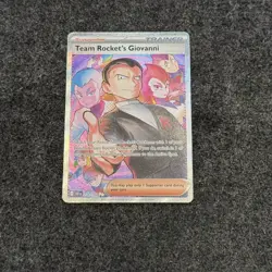 Pokemon TCG Team Rocket's Giovanni Destined Rivals Card 238/182 English NMint - Image 2