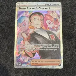 Pokemon TCG Team Rocket's Giovanni Destined Rivals Card 238/182 English NMint - Image 3