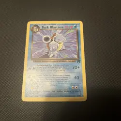 Non-Holo 2000 Pokemon TCG Dark Blastoise 20/82 - Team Rocket - Image 1