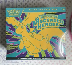 Pokemon TCG: Mega Evolution Ascended Heroes Elite Trainer Box ETB - New & Sealed - Image 1