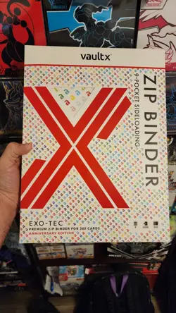 Vault X Exo Tec Anniversary 30th Edition 9 Pocket Zip Binder Pokemon 151 ⚡ - Image 1