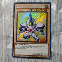 Yu-Gi-Oh! Elemental Hero Neos BLMM-EN003 Secret Rare NM/MINT - Image 1