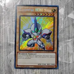Yu-Gi-Oh! Elemental Hero Neos BLMM-EN003 Secret Rare NM/MINT - Image 3