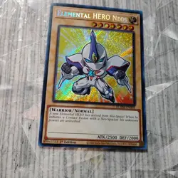 Yu-Gi-Oh! Elemental Hero Neos BLMM-EN003 Secret Rare NM/MINT - Image 5