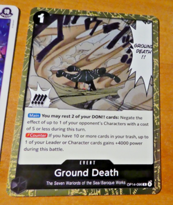 ONE PIECE ENGLISH CARD RARE HOLO GAME CARTE CARTE OP14-096 R EN MINT - Image 1