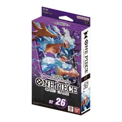 One Piece Card Game Starter Deck Purple/Black Monkey.D.Luffy ST-26 OPTCG ENGLISH - Image 1