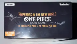 BOX ONE PIECE OP-09 Emperors In The New World Booster box new Sealed English - Image 3