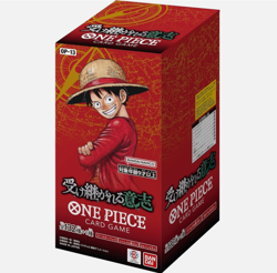 #001 - One Piece Carrying On His Will OP13 Japanese Booster Box - Opened Live - Image 1