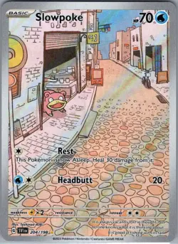 Slowpoke 204/198 SV01: Scarlet & Violet Base Set - Pokemon Card - NM - Image 1