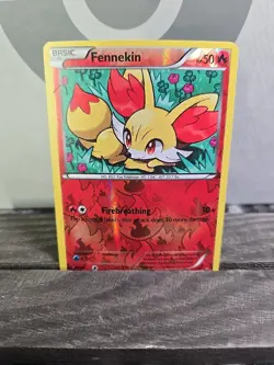 Fennekin 25/162 Reverse Holo Common XY - BREAKthrough LP+ Pokemon Card Nintendo - Image 1