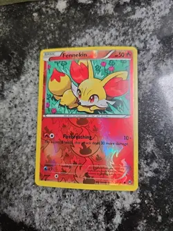 Fennekin 25/162 Reverse Holo Common XY - BREAKthrough LP+ Pokemon Card Nintendo - Image 3