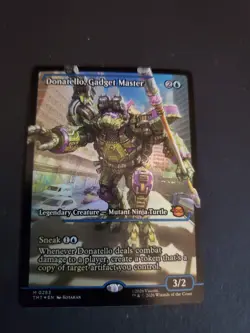 MTG TMNT - Donatello, Gadget Master *FOIL* (Showcase) NM - Image 1