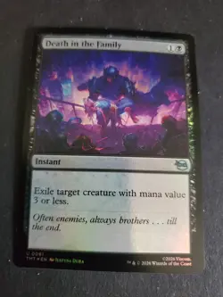 Death in the Family (Foil) 0061 - TMT Teenage Mutant Ninja Turtles TMNT - MTG - Image 1