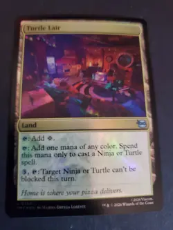 MTG - Turtle Lair (Foil) - Teenage Mutant Ninja Turtles NM/M TMT TMNT - Image 1