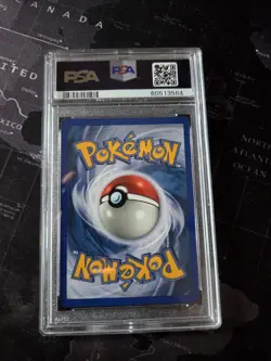 2002 Pokemon NEO DESTINY 1st edition DARK QUILAVA #39 PSA 8 - NM-MT - Image 2
