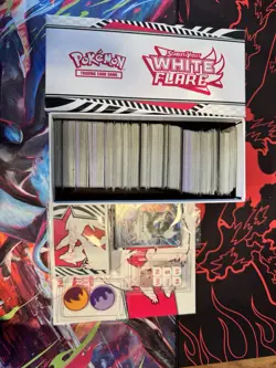 Pokemon Mixed JP/KR Bulk In White Flare ETB Box + Accessories + Sealed Promo - Image 3