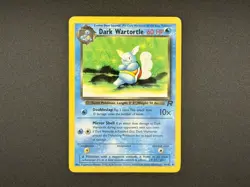 Pokemon TCG Dark Wartortle 46/82 Team Rocket Regular Uncommon MP Condition - Image 1