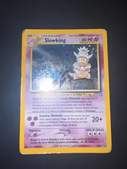 Carta Pokemon Slowking 14/111 Holo Set Neo Genesis ITA - Image 1