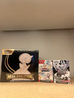 🔥Pokemon Mega Evolution ETB + Prismatic & White Flare Booster Bundle SEALED💯 - Image 1
