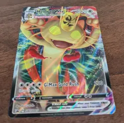 Meowth VMAX SWSH005 SWSH Black Star Promo STANDARD SIZE Pokemon TCG Near Mint - Image 2
