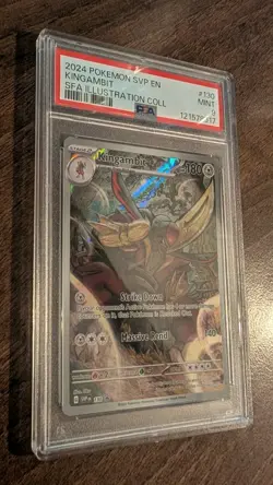 Kingambit SVP130 Shrouded Fable Illustration Promo Pokemon TCG PSA 9 MINT - Image 2
