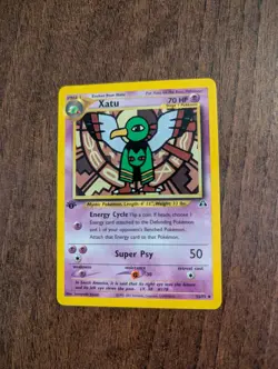 Xatu 52/75 Neo Discovery 1st Edition NM Condition Pokemon TCG 2000 - Image 2