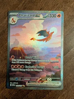 Charizard EX 199/165 SIR Pokemon 151 Scarlet & Violet Pokemon TCG NM - Image 2
