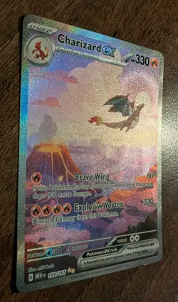 Charizard EX 199/165 SIR Pokemon 151 Scarlet & Violet Pokemon TCG NM - Image 3