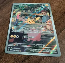 Pikachu 173/165 Pokemon 151 Illustration Rare English Pokemon TCG NM - Image 4