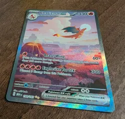 Charizard EX 199/165 SIR Pokemon 151 Scarlet & Violet Pokemon TCG English NM - Image 5