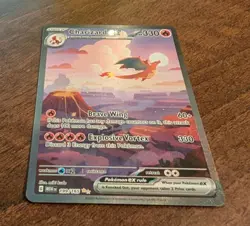 Charizard EX 199/165 SIR Pokemon 151 Scarlet & Violet Pokemon TCG English NM - Image 5