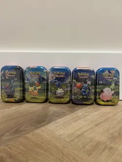 Pokemon TCG | Ascended Heroes - Mini Tins (FULL SET of 5) *Brand New & Sealed* - Image 4