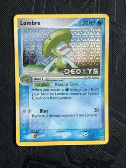 Pokemon TCG *STAMPED* Lombre 34/107 Deoxys Reverse Holo (English) - NM(-) - Image 3