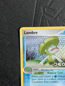 Pokemon TCG *STAMPED* Lombre 34/107 Deoxys Reverse Holo (English) - NM(-) - Image 4