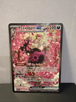 Pokemon TCG Ascended Heroes Fezandipiti EX 288/217 SIR English NM Pack Fresh - Image 1
