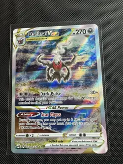 Pokemon Darkrai VSTAR GG50/GG70 Crown Zenith Galarian Gallery Ultra Rare Holo - Image 1
