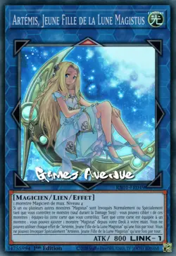 Yu-Gi-Oh ! Artemis, Jeune Fille de la Lune Magistus RA01-FR049 VF/SUPER - Image 1