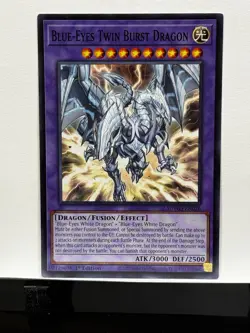 Blue-Eyes Twin Burst Dragon SDWD-EN036 1st Edition, Common Card - Image 1