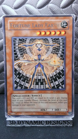 | Yugioh Fortune Lady Earth SOVR-EN012 Rare Stardust Overdrive HP 🔥 | - Image 1