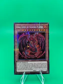 Yu-Gi-Oh! Uria, Lord Of Searing Flames MZMU-EN000 Starlight Rare - Image 3