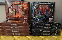 Lot of 10 One Piece Illustration Box Vol. 5 & Vol. 6 (x5 boxes each) - Image 1