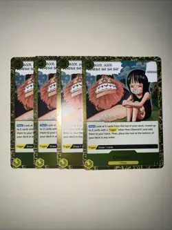 Dereshi OP09-117 One Piece Card English x4 Playset - Image 1