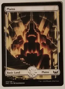 Streets of New Capenna -MTG 10 Card Full Art Land Set - Near Mint - Image 3