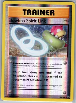 Slowbro Spirit Link 86/108 Reverse Holo XY - Evolutions - Pokemon Card - NM - Image 1