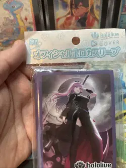 Hololive Official Card Game Mori Calliope sleeves 55 ct new sealed - Image 2