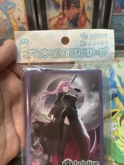 Hololive Official Card Game Mori Calliope sleeves 55 ct new sealed - Image 3
