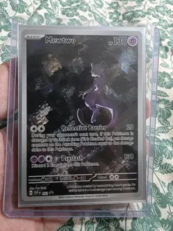 Pokemon Mewtwo TCG 151 SVP052 Black Star Promo Card English Mint / Near Mint - Image 1
