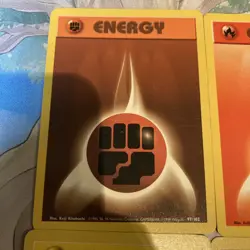Pokemon TCG Energy Cards Bundle x6 Base Set 1999 WOTC Vintage Lot Play Set - Image 2